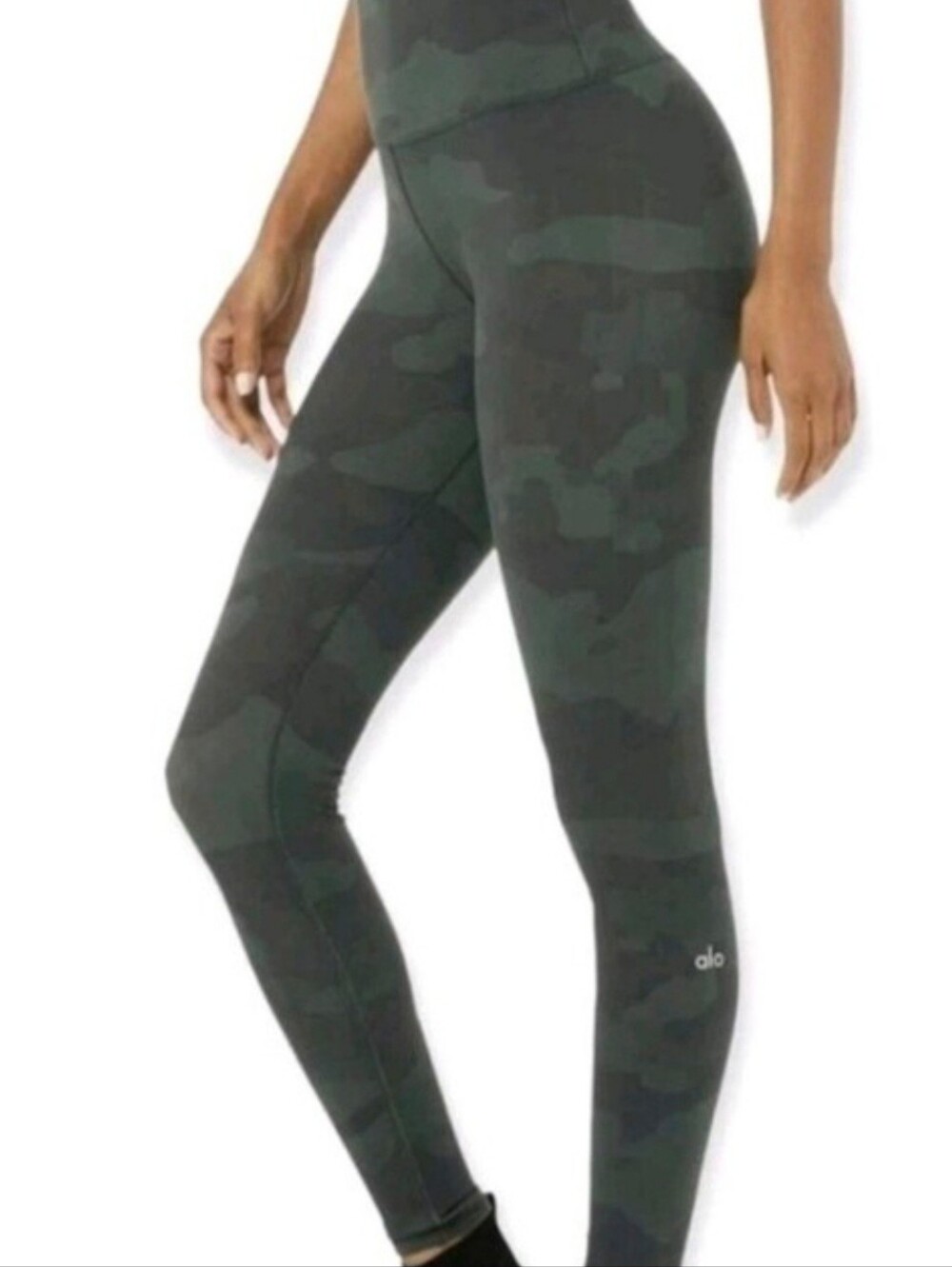 ALO Yoga High-Waist Camo Vapor Camoflage  Leggings Sz Xs